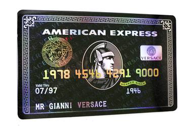 Versace Black, Centurion, American Express, Luxury Card, POP ART thumb