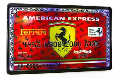 Ferrari Shield, Centurion, American Express, Luxury Card, POP ART thumb