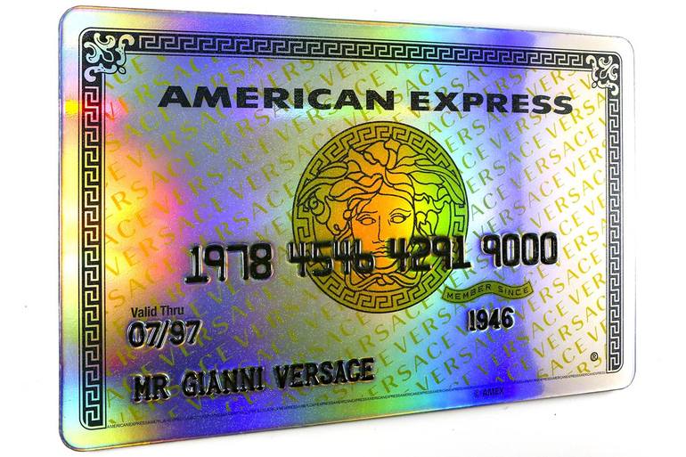 AMEX, Centurion, American Express, Luxury POP ART Mixed Media by Bisca Art