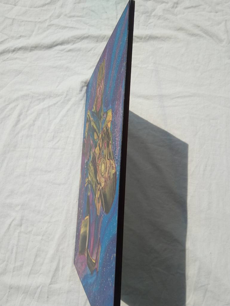 Original Art Deco Comics Painting by Tanmay Gupta
