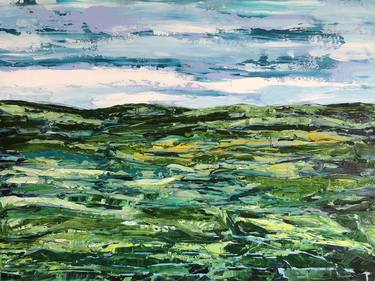 Original Abstract Expressionism Landscape Paintings by Sharon Browne
