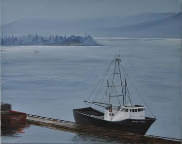 Print of Boat Paintings by Glen Frear
