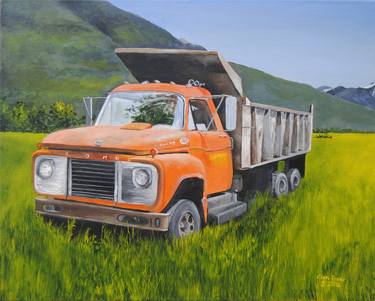 Print of Realism Transportation Paintings by Glen Frear