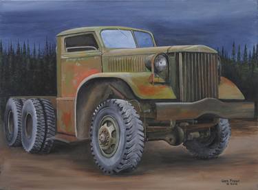 Print of Realism Transportation Paintings by Glen Frear