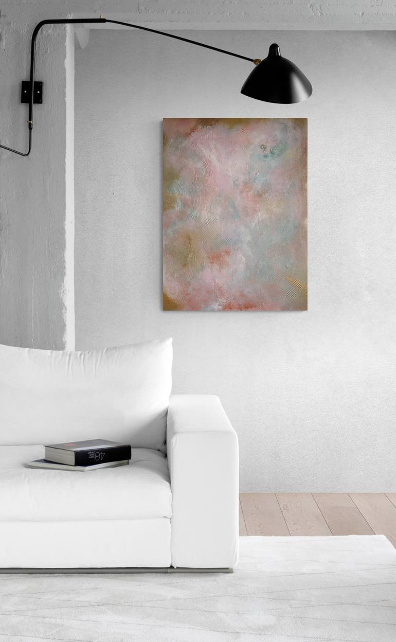 Original Abstract Expressionism Abstract Painting by Allison Depriestre