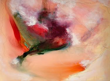 Original Fine Art Abstract Paintings by Allison Depriestre