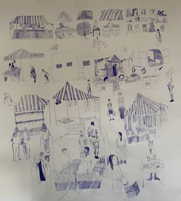 Print of Expressionism People Drawings by Arkadii Martyniuk