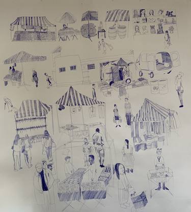 Original People Drawings by Arkadii Martyniuk