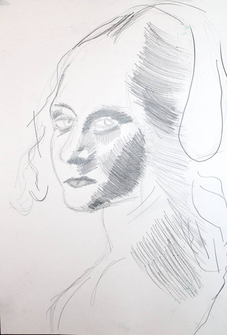 Print of Expressionism People Drawings by Arkadii Martyniuk