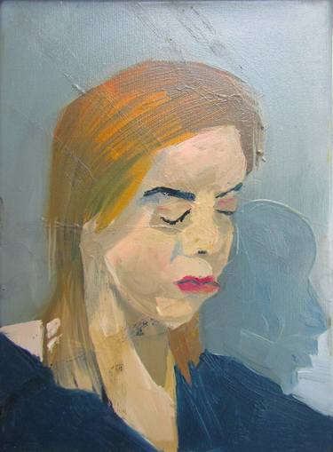 Print of Portrait Paintings by Arkadii Martyniuk