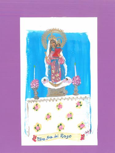 Print of Religious Paintings by Gala Galindo