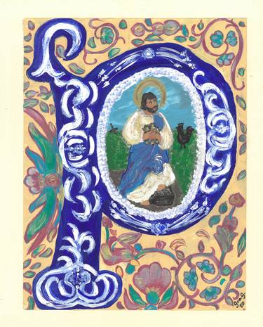 Print of Folk Religious Paintings by Gala Galindo