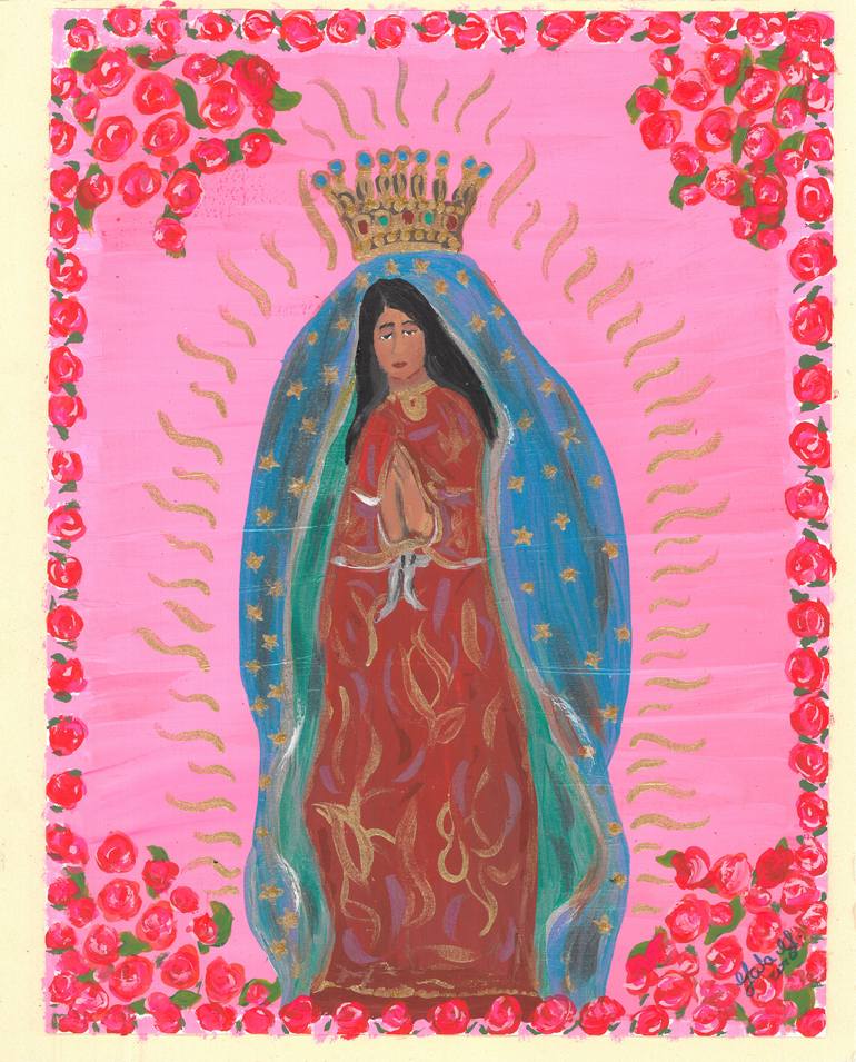 Our Lady of Guadalupe - Pink · Virgen de Guadalupe - Rosa - Print