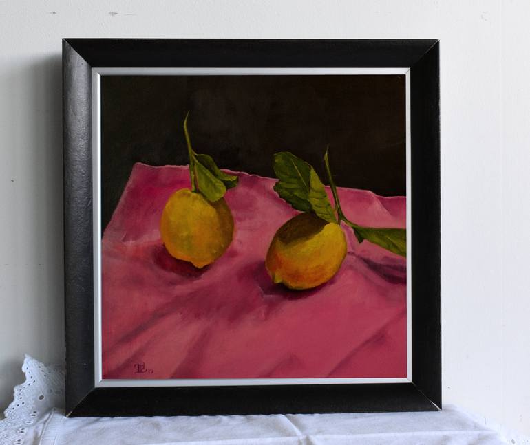 Original Realism Food Painting by Toula Pafitis