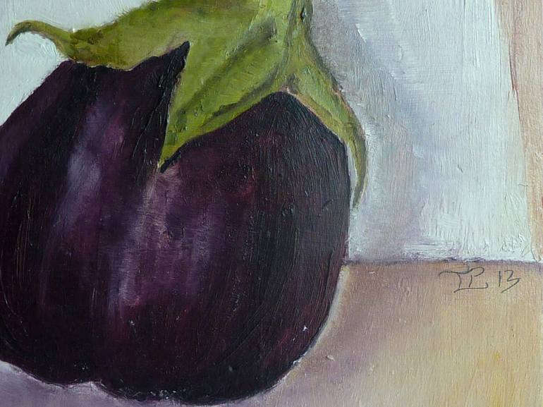 Original Realism Food Painting by Toula Pafitis