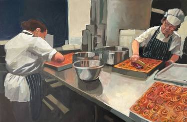Original Contemporary Food & Drink Paintings by Naomi Tomkys