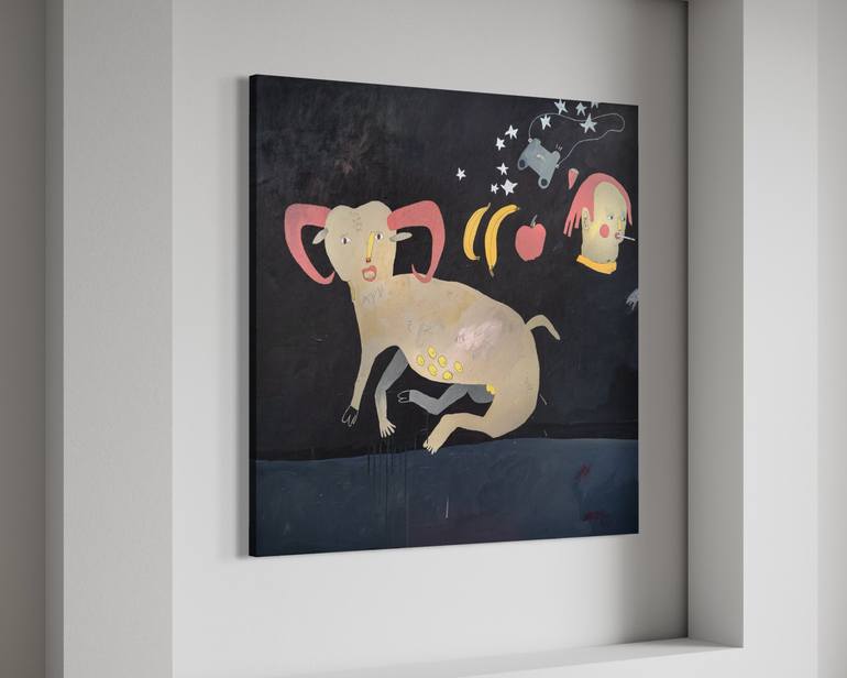 Original Abstract Expressionism Abstract Painting by David A Kurtz