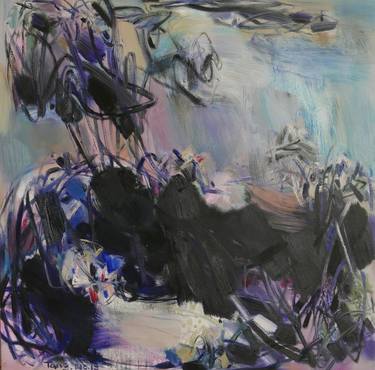 Print of Abstract Expressionism Abstract Paintings by Xuezhen Tang