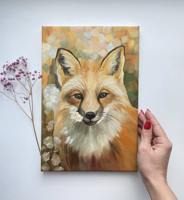 Original Contemporary Animal Painting by Alla Kyzymenko