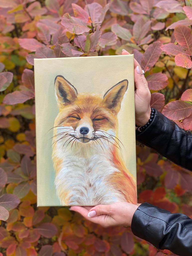 Original Contemporary Animal Painting by Alla Kyzymenko