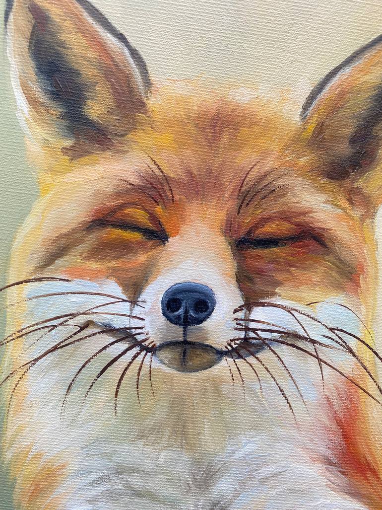 Original Contemporary Animal Painting by Alla Kyzymenko