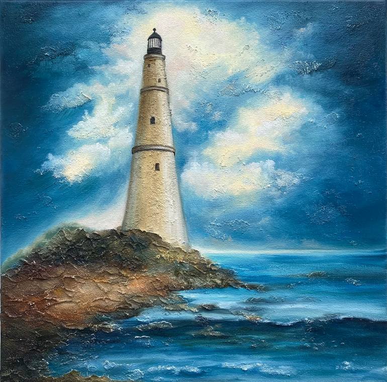 Original Contemporary Seascape Painting by Alla Kyzymenko