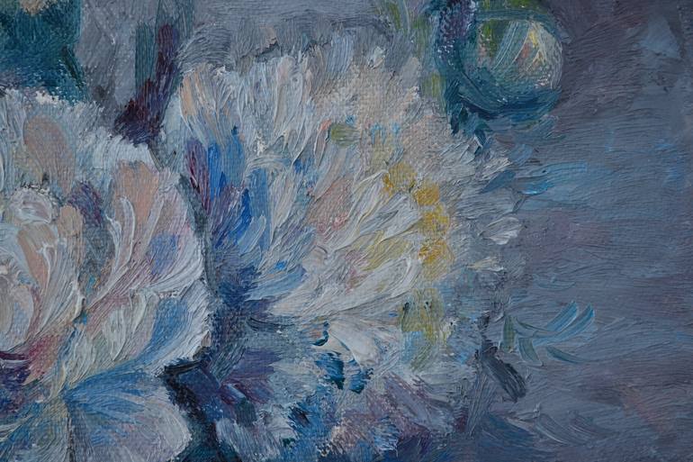 Original Impressionism Floral Painting by Alla Kyzymenko