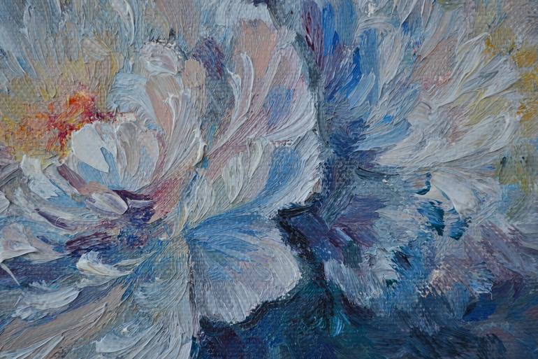 Original Impressionism Floral Painting by Alla Kyzymenko