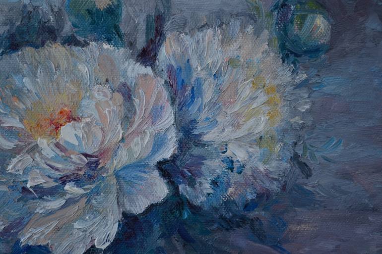 Original Impressionism Floral Painting by Alla Kyzymenko