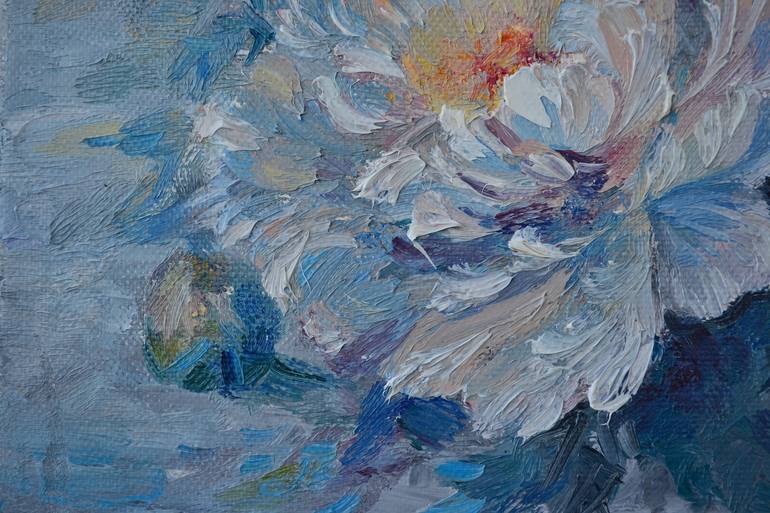 Original Impressionism Floral Painting by Alla Kyzymenko