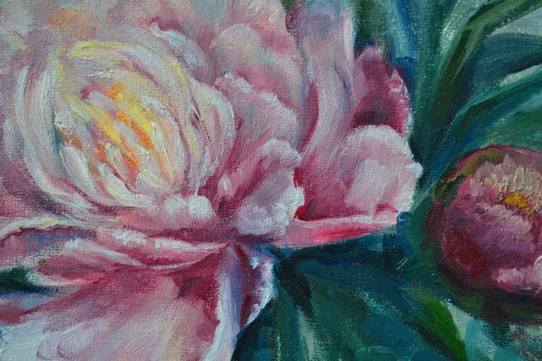 Original Fine Art Floral Painting by Alla Kyzymenko