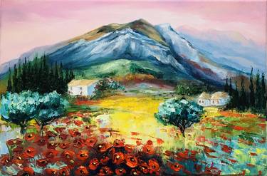Original Landscape Paintings by Alla Kyzymenko