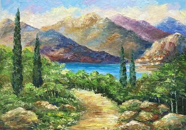 Original Landscape Paintings by Alla Kyzymenko