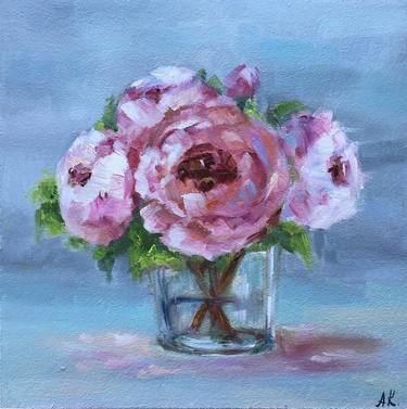 Print of Impressionism Floral Paintings by Alla Kyzymenko