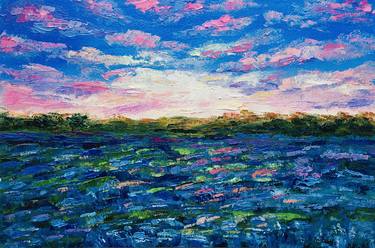 Original Fine Art Landscape Paintings by Alla Kyzymenko