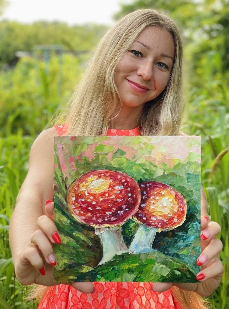 Original Impressionism Landscape Painting by Alla Kyzymenko