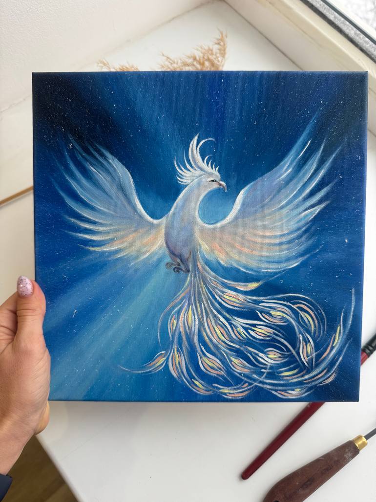 Original Folk Animal Painting by Alla Kyzymenko