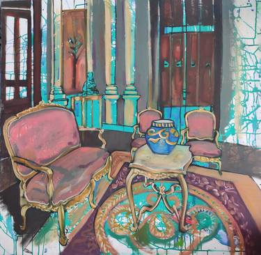 Print of Interiors Paintings by Kubra Turhan