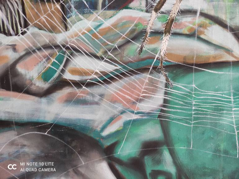 Original Art Deco Other Painting by Kubra Turhan