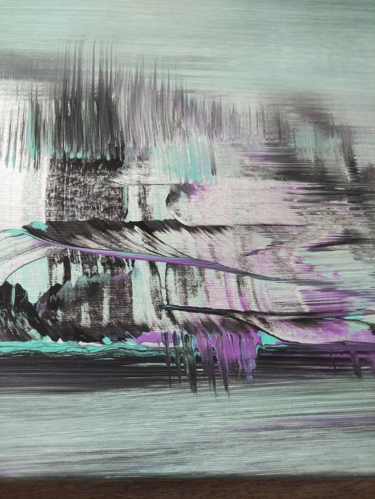 Original Modern Abstract Painting by Veronika Slívová