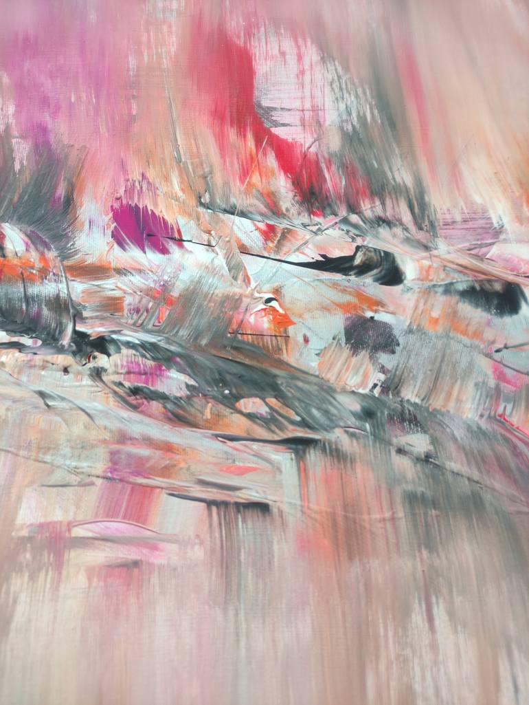 Original Modern Abstract Painting by Veronika Slívová