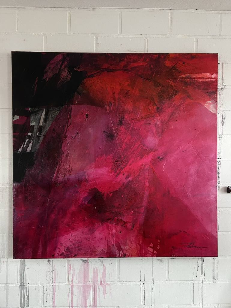 Original Abstract Painting by Susanne Blum
