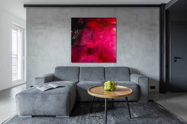 Original Contemporary Abstract Painting by Susanne Blum