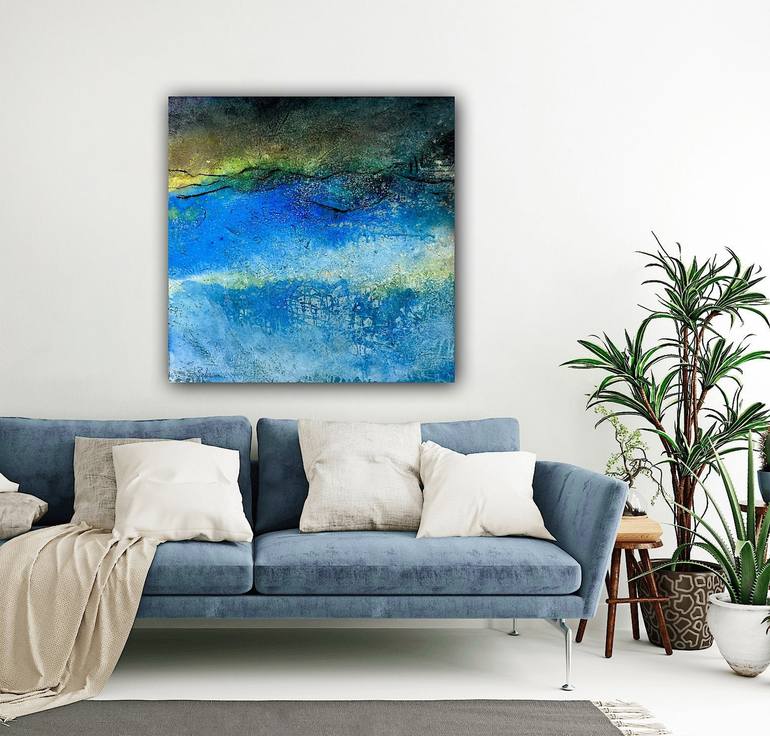 Original Abstract Painting by Susanne Blum