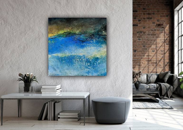 Original Contemporary Abstract Painting by Susanne Blum