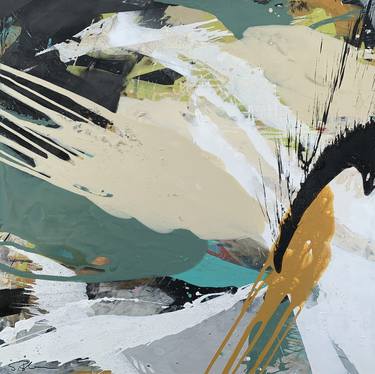 Original Abstract Expressionism Abstract Paintings by Susanne Blum