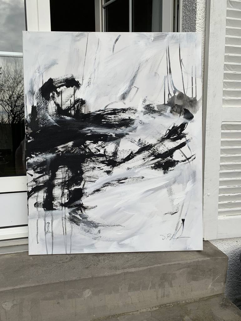 Original Abstract Painting by Susanne Blum