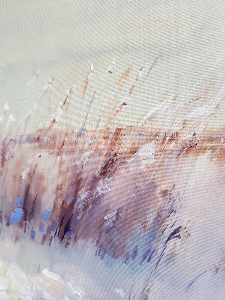 Original Abstract Expressionism Landscape Painting by Olha Laptieva