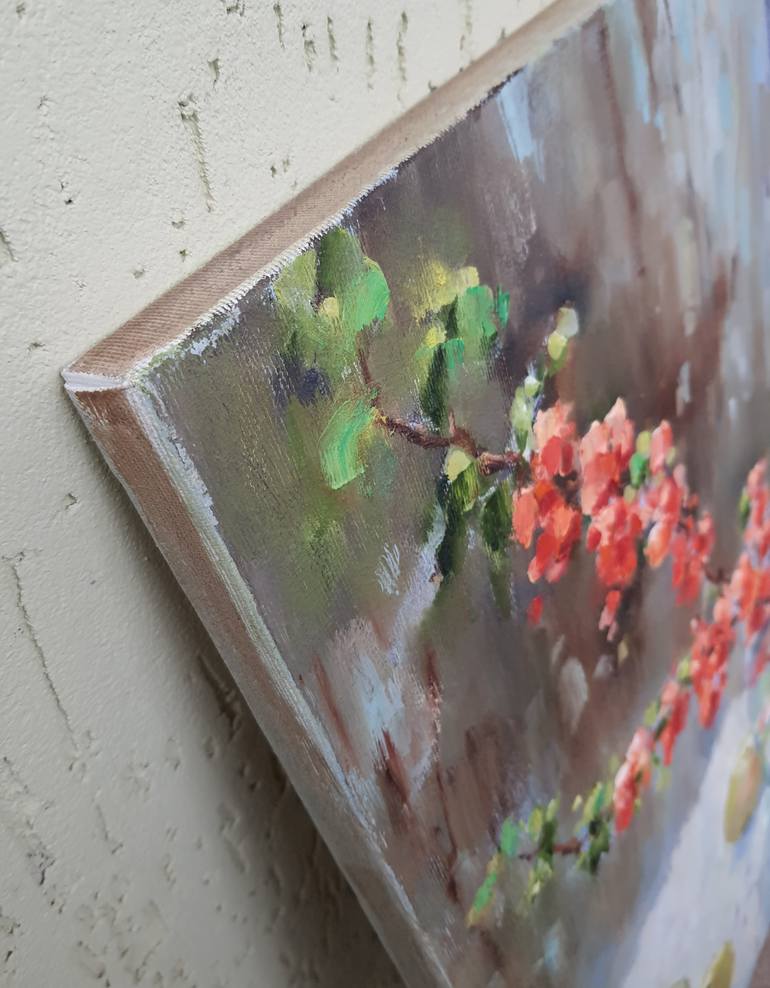 Original Fine Art Floral Painting by Olha Laptieva