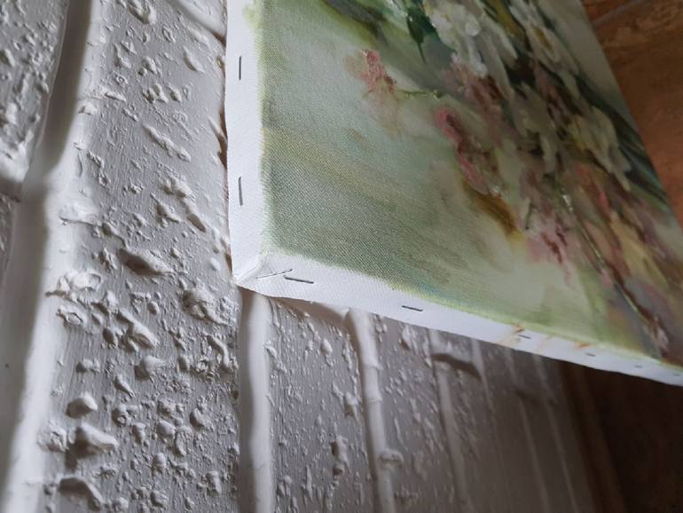 Original Expressionism Floral Painting by Olha Laptieva